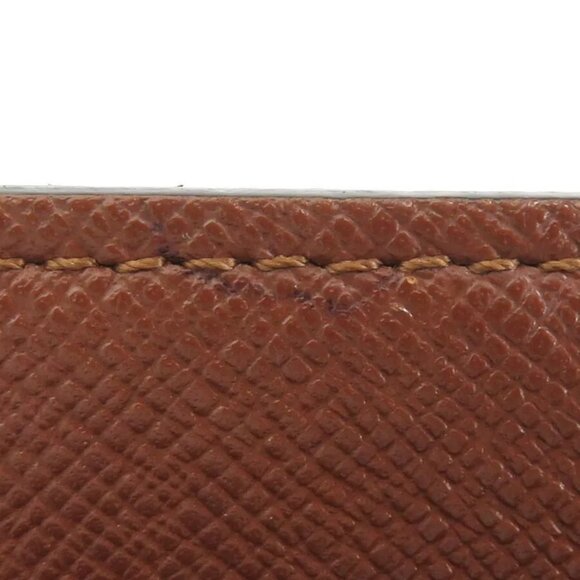 Auth LOUIS VUITTON Monogram Portefeuille Sarah Long Wallet Brown - Picture 6 of 11
